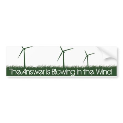 Go Green, Go Clean, Go Renewable Bumper Stickers by shmails