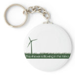 Go Green, Go Clean, Go Renewable Key Chains