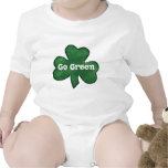 Go Green Go Irish Baby Bodysuits