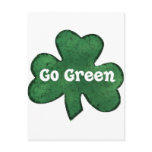 Go Green Go Irish Postcards
