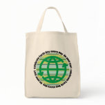 Go Green Grocery Tote Bag