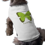 Go Green "Hippy Dog" Retro Dog T-shirt
