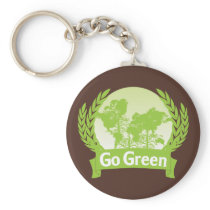 Go Green Keychain