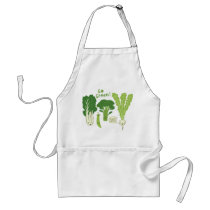 Go Green! (Leafy Green!) Happy Garden Veggies Aprons