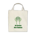 Go Green Organic Canvas Bag