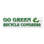 Go Green - Recycle Congress