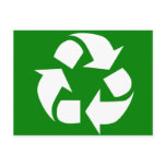 Go Green! Recycle postcards