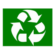 Go Green! Recycle Postcard