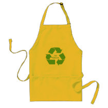 Go Green Recycle Symbol Gifts Apron