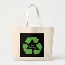Go Green Recycle Symbol Gifts Bags