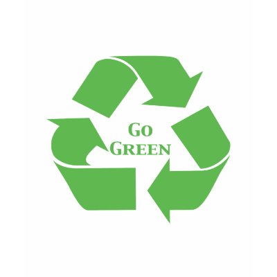 Go Green Recycle Symbol Gifts T-shirts by Funny_Gifts
