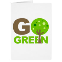 Go Green Recycle Tree