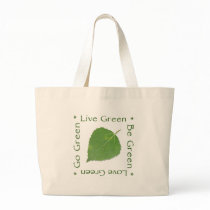Go Green Reusable Shopping Bag - Black