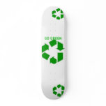 Go green skateboard deck