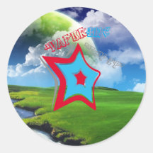 Go green! sticker