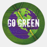 Go Green Stickers