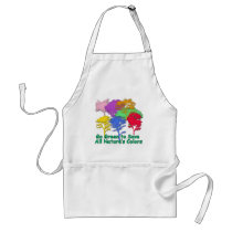Go Green to Save All Nature's Colours Apron