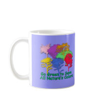 Go Green to Save All Nature's Colours Coffee Mug