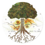 Go Green Tree stickers