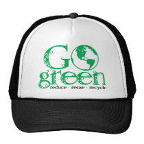 Go Green hats