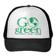 Go Green Trucker Hats