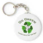 Go Green-Use both sides..... keychains
