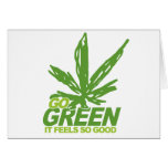 Go Green Weed cards