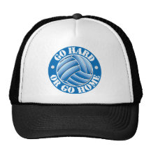 Go Hard or Go Home Vball Mesh Hat