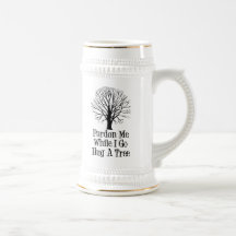 Go Hug A Tree Coffee Mug