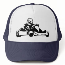 Go Kart Racing Mesh Hats