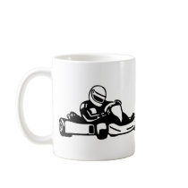 Go Kart Racing Coffee Mugs