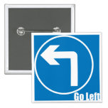 go left button