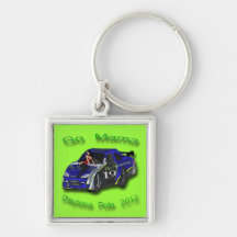 Go Mama Daytona Pole 2012 green Keychains