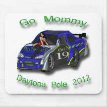Go Mommy Daytona Pole Position 2012 Mouse Pads