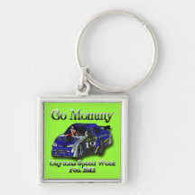 Go Mommy Daytona Race Week 2012 Keychain
