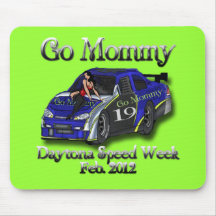 Go Mommy Daytona Race Week 2012 Mouse Pad