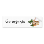 Go organic bumper stickers