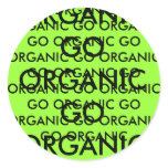 GO ORGANIC GO ORGANIC GO ORGANIC GO ORGANIC GO ... stickers