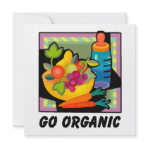 Go Organic Personalized Announcement