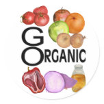 go organic stickers