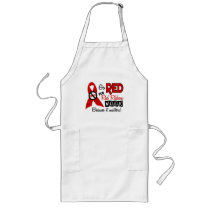 Go Red For Red Ribbon Week Apron