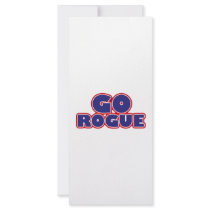Go Rogue Custom Rack Cards