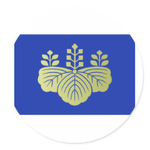 Go shichi no kiri crest 2, Japan stickers