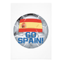 Go Spain Custom Invitation