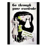 Go Through Your Wardrobe Post Card