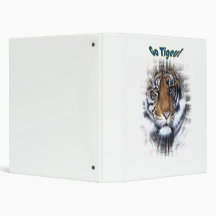 Go Tigers! Vinyl Binder