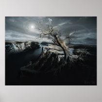 Go toward the light,  neosurrealism poster print