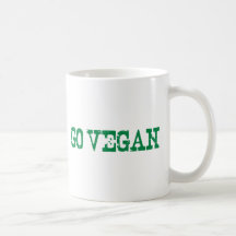 Go Vegan Coffee Mugs