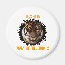 Go Wild Tiger Magnet