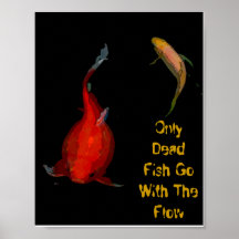 Go with the Flow Poster